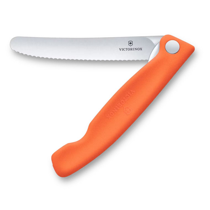 Cutit Pliabil Victorinox Bucatarie / Camping, Lama Zimzata 11cm, 6.7839.FC1